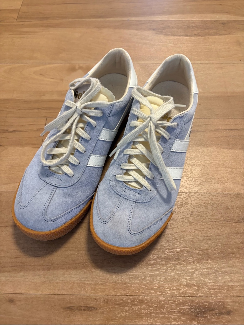 Holà Women’s Elan Sneakers in Light Blue, Size 9